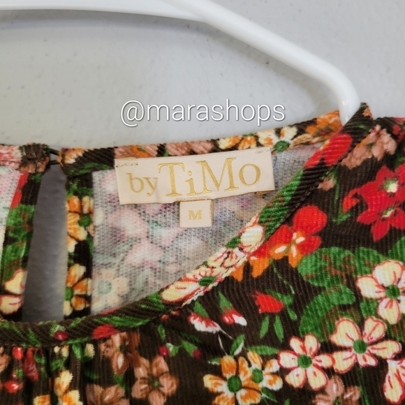 byTiMo Floral Baby Cord Shift Dress - Picture 7 of 8